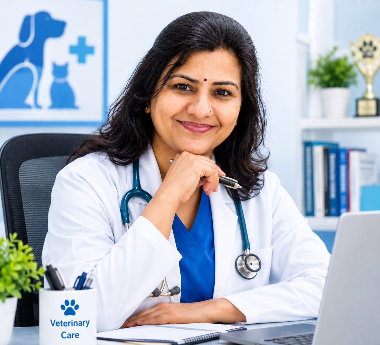 Dr Richa Agrawal, veterinarian at Total Pet Care