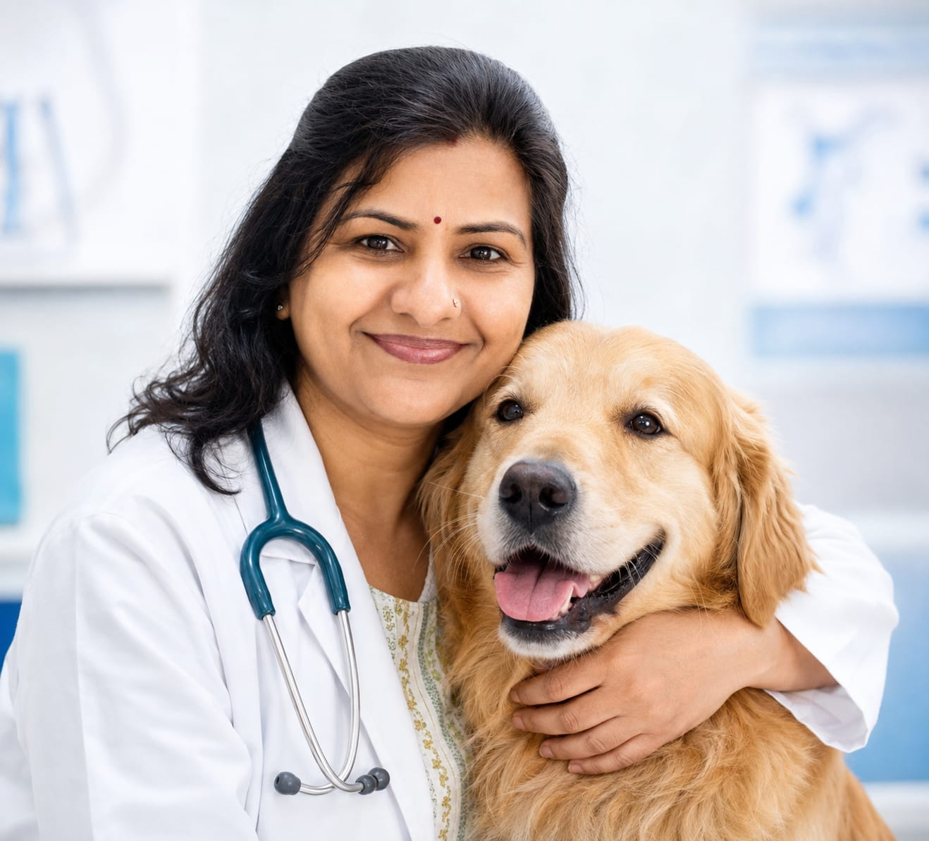 Veterinary care for a pet